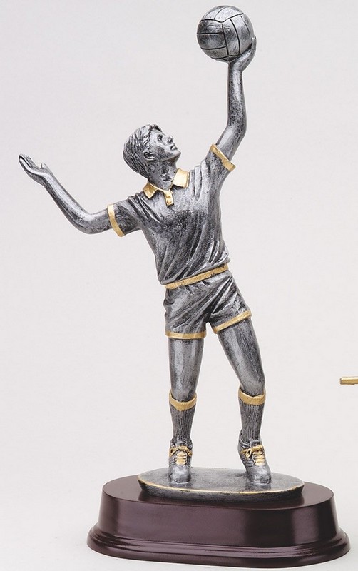 Resin Volleyball Figure Trophy (Male)