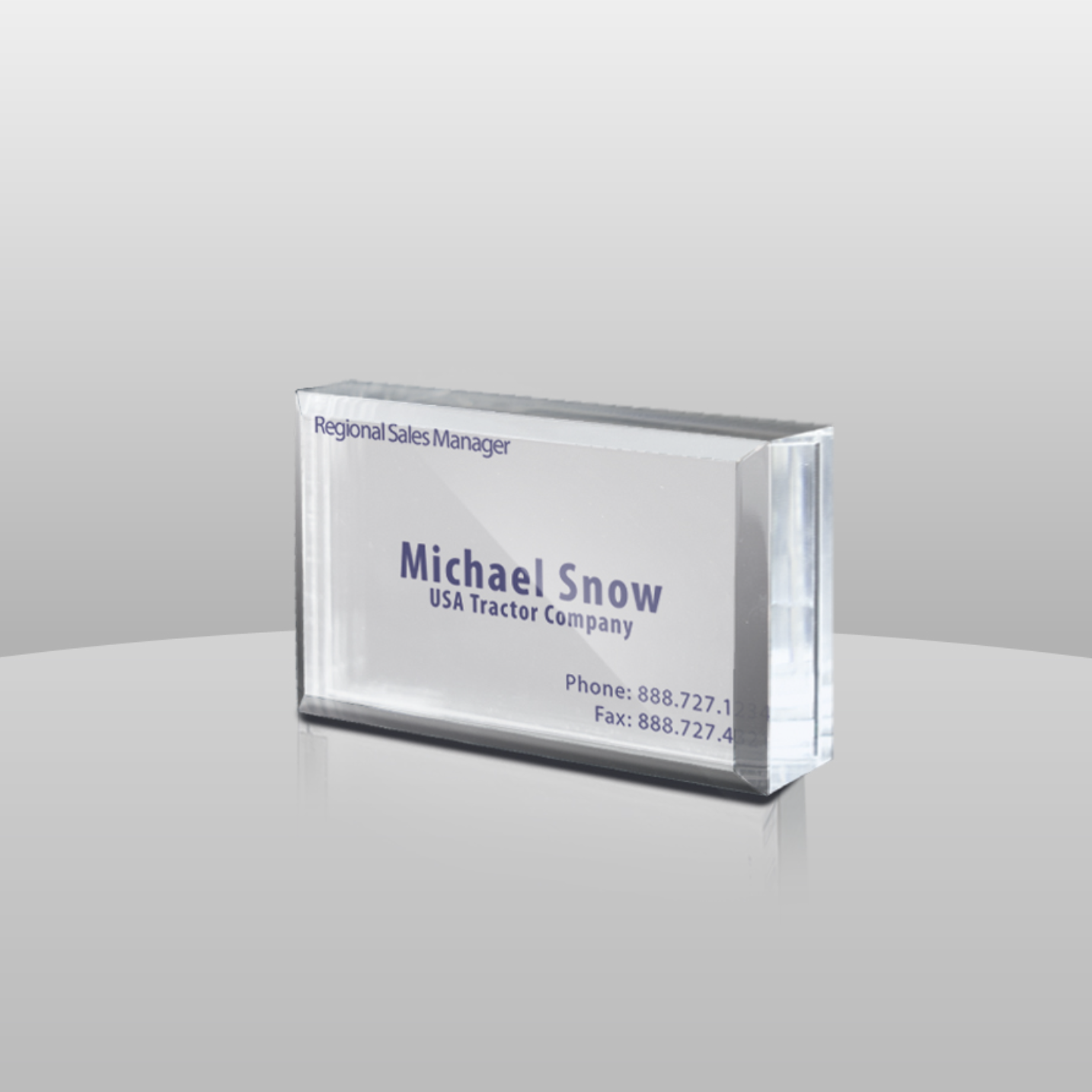 Acrylic Business Card Holder