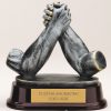 Arm Wrestling Resin Trophy