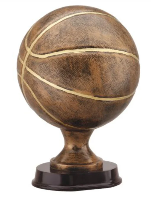 Bronze Basketball Trophy