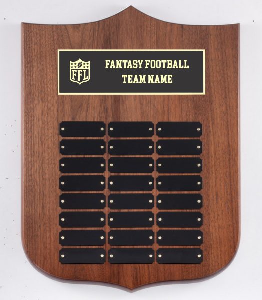 Fantasy Football Perpetual Plaque