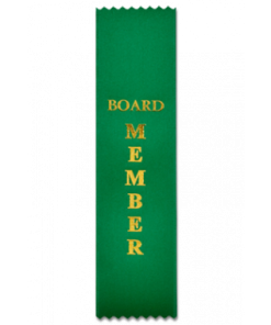 Board Member Ribbon