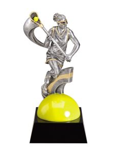 Lacrosse Motion Resin Trophy (Female)