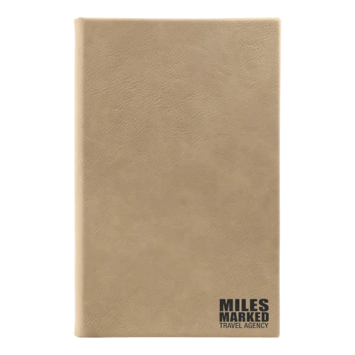 Light Brown Leatherette Journal