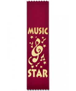 Music Star Ribbon