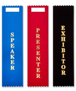 Vertical Badge Ribbons