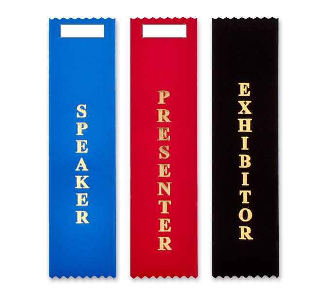 Vertical Badge Ribbons