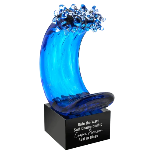 Blue Wave Glass Award