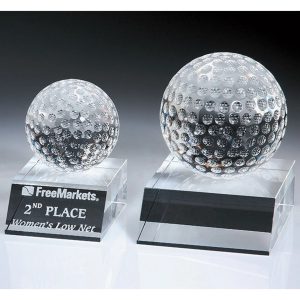 Desktop Golf Ball Award