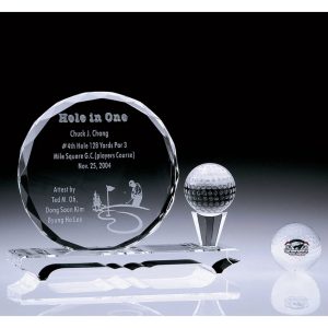 Golf Ball on Tee Award