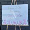 Tea Ceremony Welcome Sign