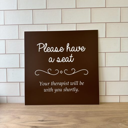 Therapy Waiting Room Sign