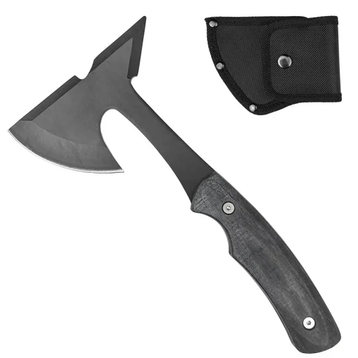 Black Wood Handle Throwing Axe