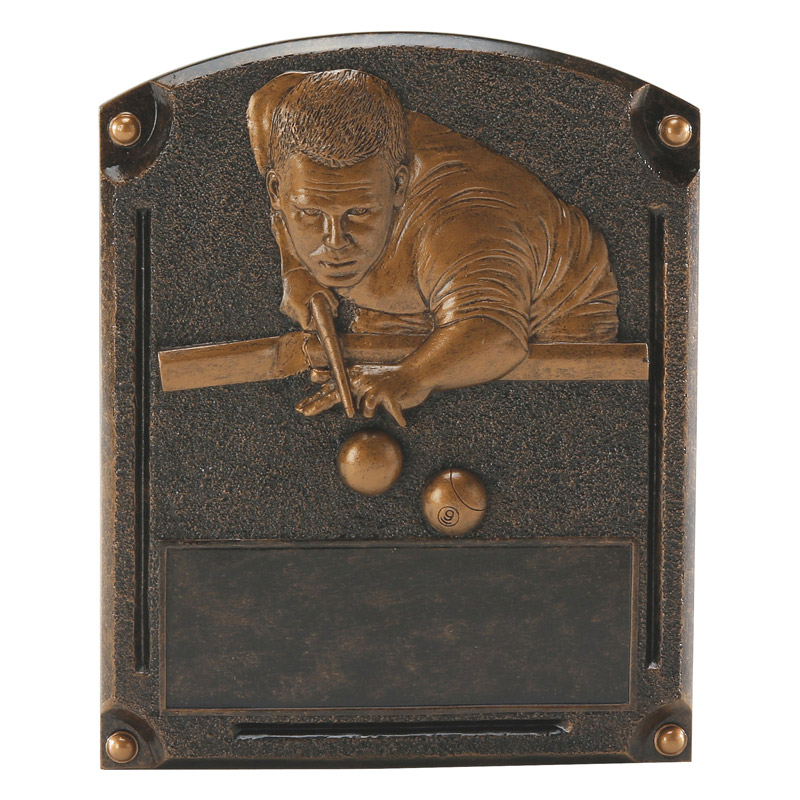 Pool Legends Plaque (Male)