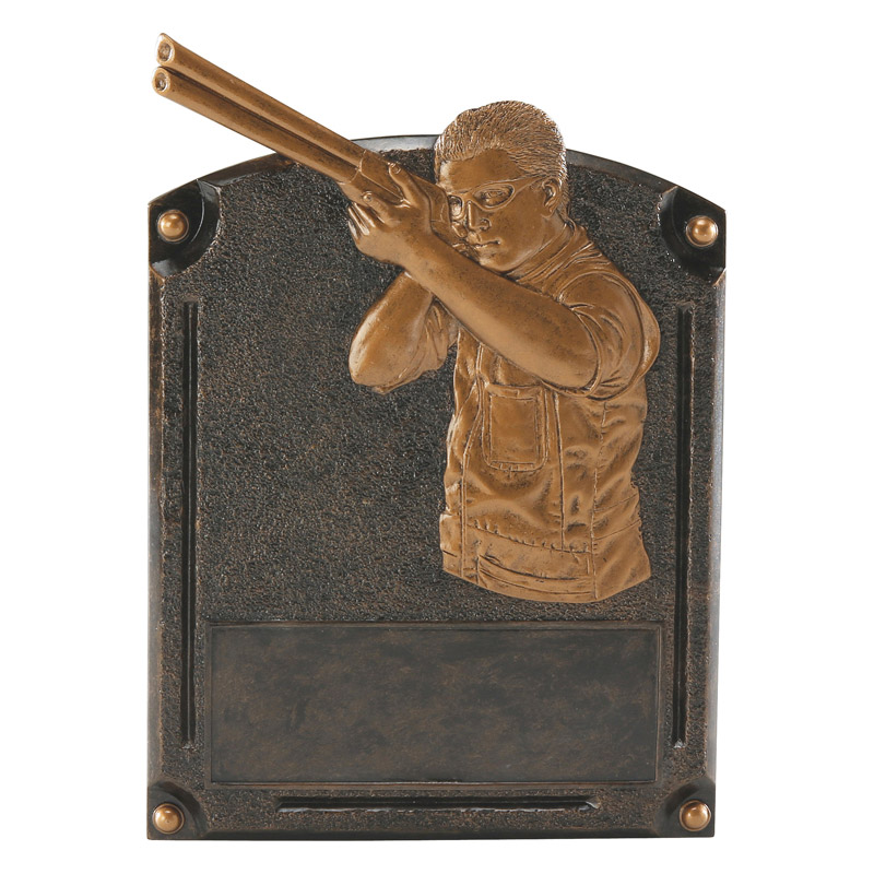 Trap Shooting Legends Plaque