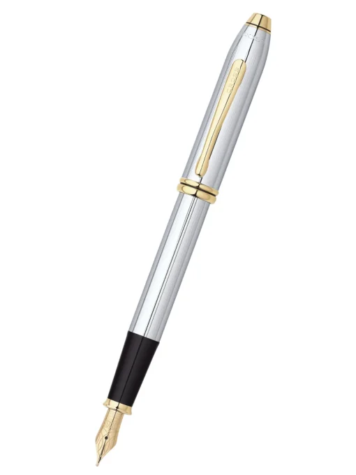 Cross Townsend® Medalist® Chrome Fine Nib Fountain Pen