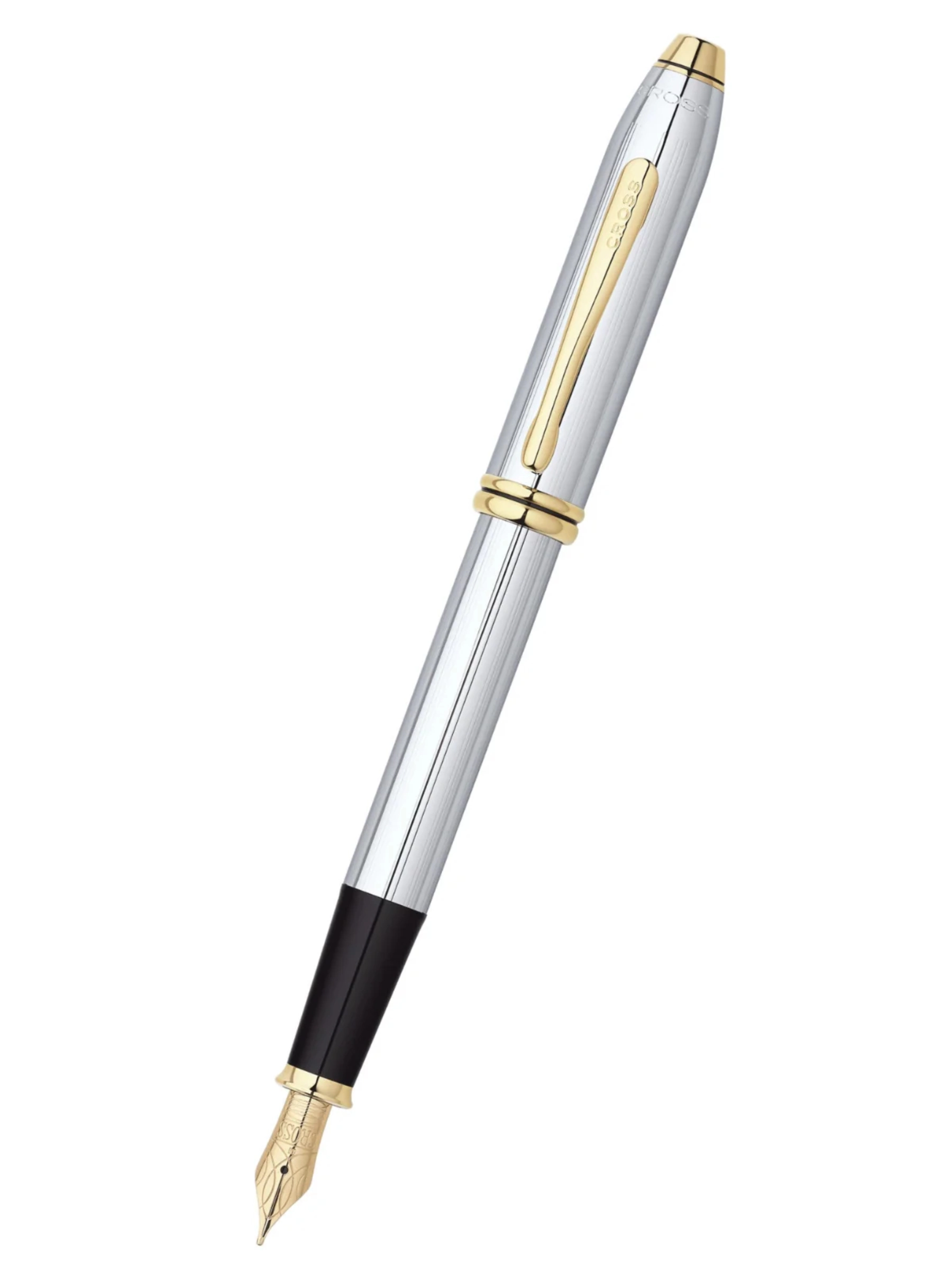 Cross Townsend® Medalist® Chrome Fine Nib Fountain Pen