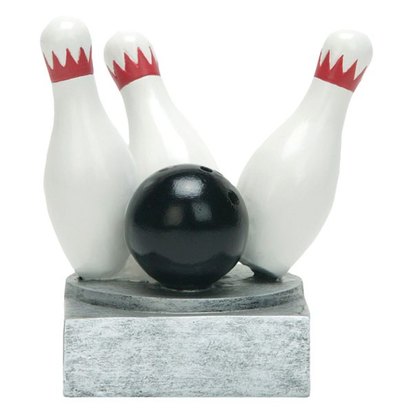 Resin Bowling Trophy