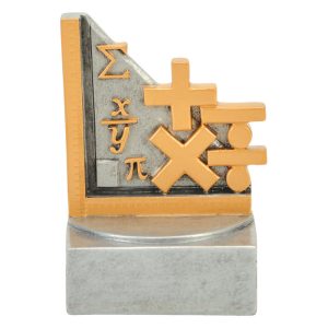 Resin Math Trophy