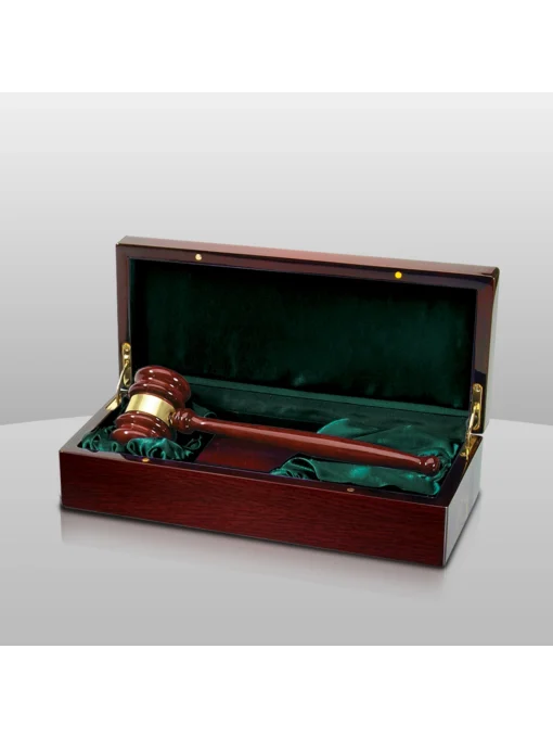 Rosewood Gavel Set