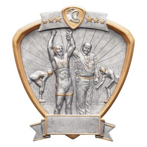 Wrestling Shield Plaque