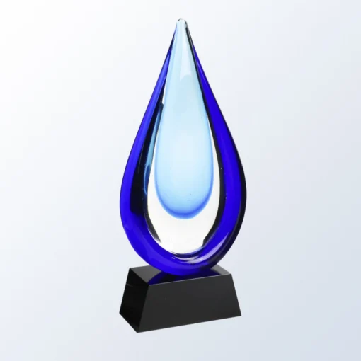 Aquatic Drop Glass Award