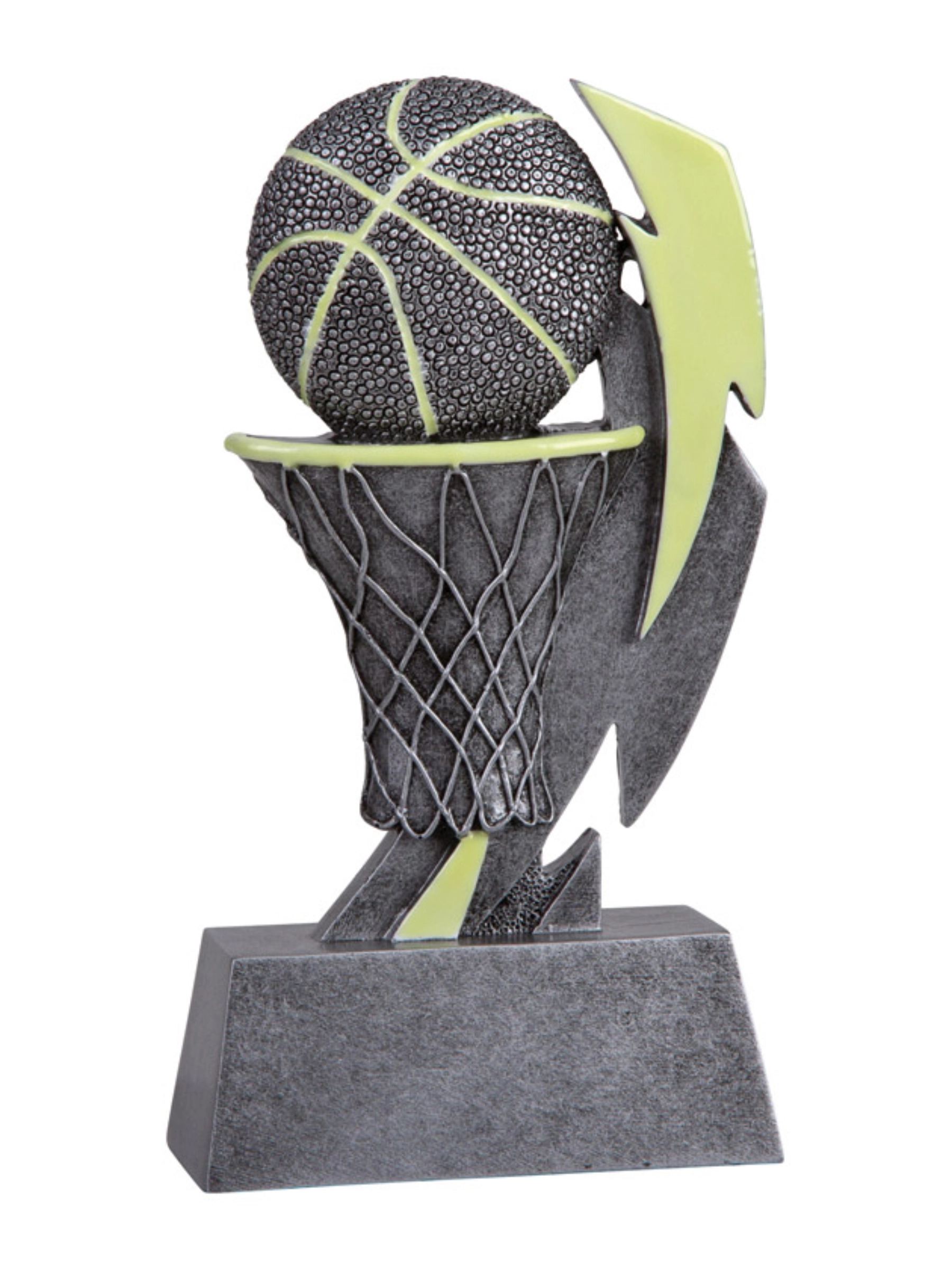 Glow in the Dark Basketball Trophy