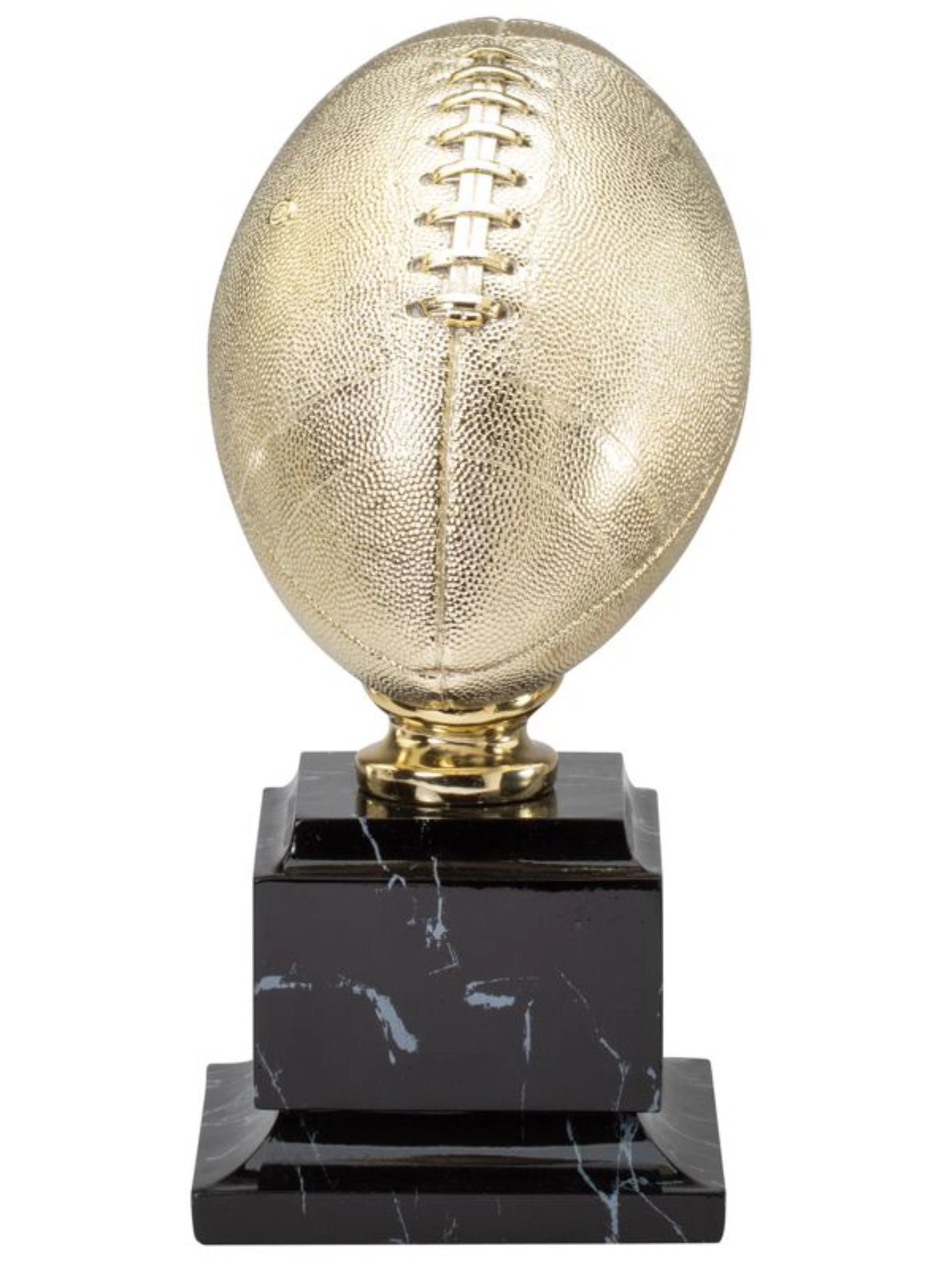 Bright Gold Football Trophy