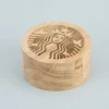 Circle Wood Paperweight