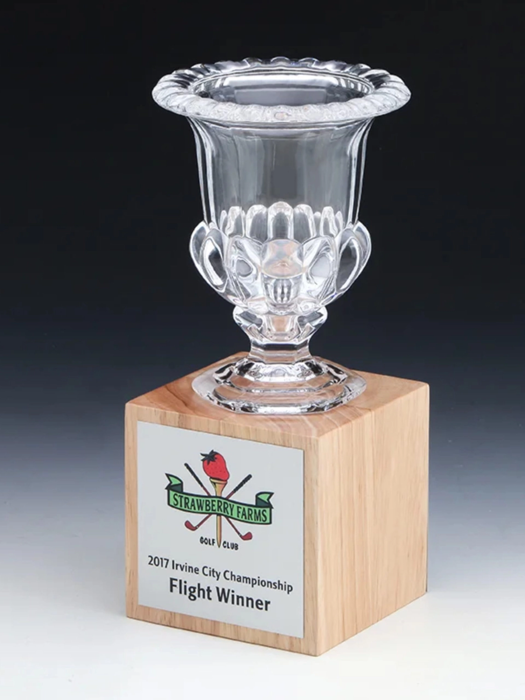 Glass Trophy Cup