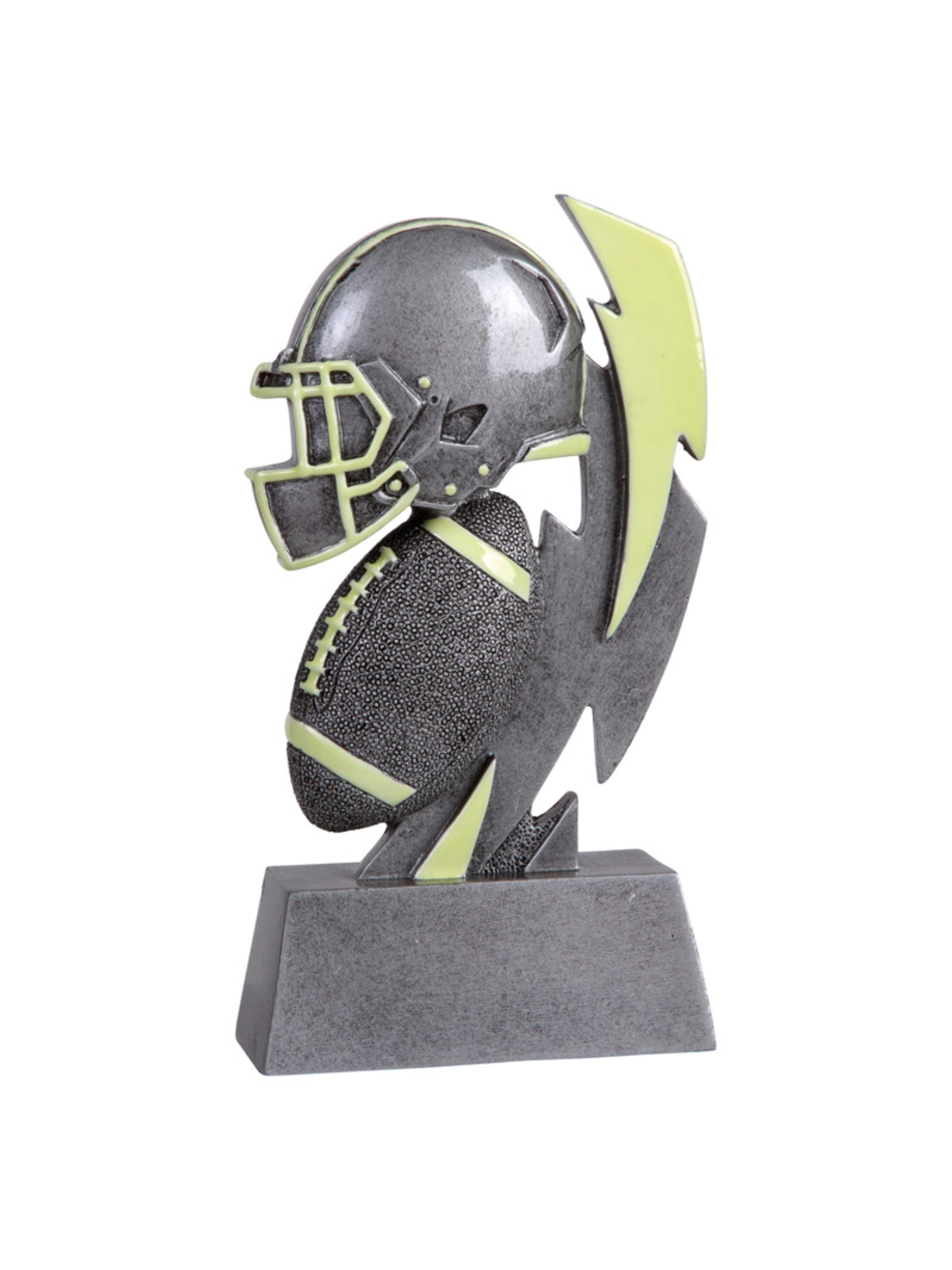 Glow in the Dark Football Trophy