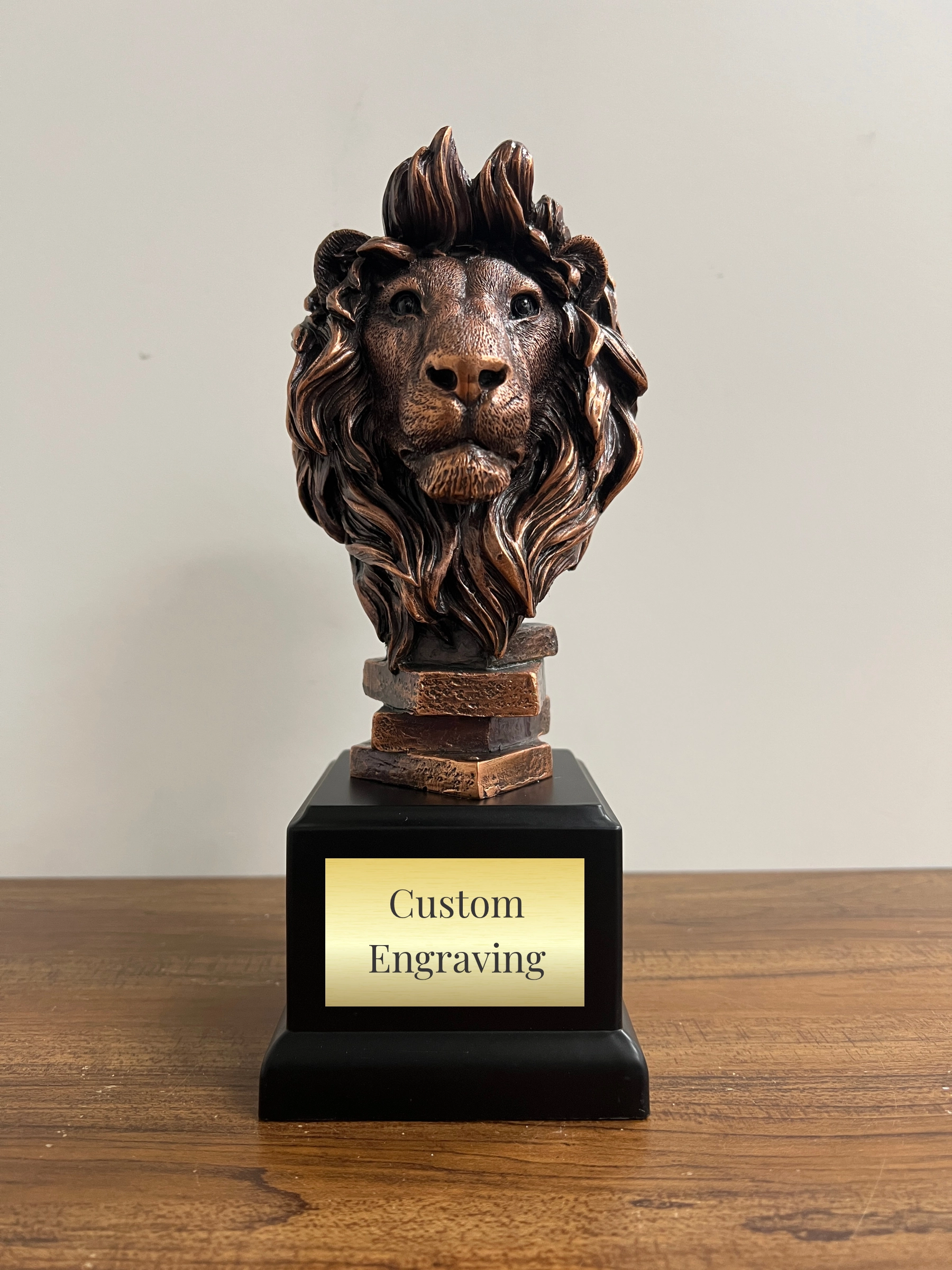 Lion Head Trophy