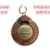 Same Day Engraving Services