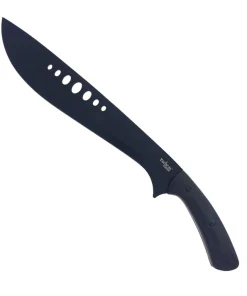 Black Wood Handle Hunting Knife