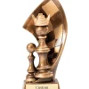 Gold Chess Resin Trophy