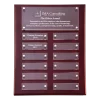 Acrylic Plated Rosewood Perpetual Plaque