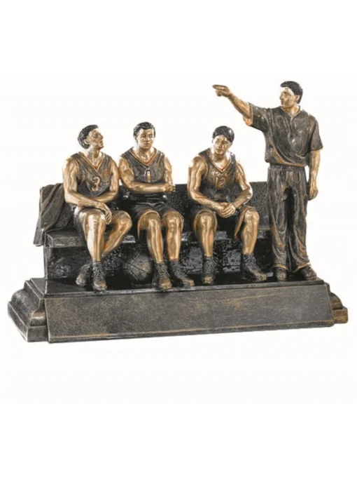 Basketball Coach Resin Trophy