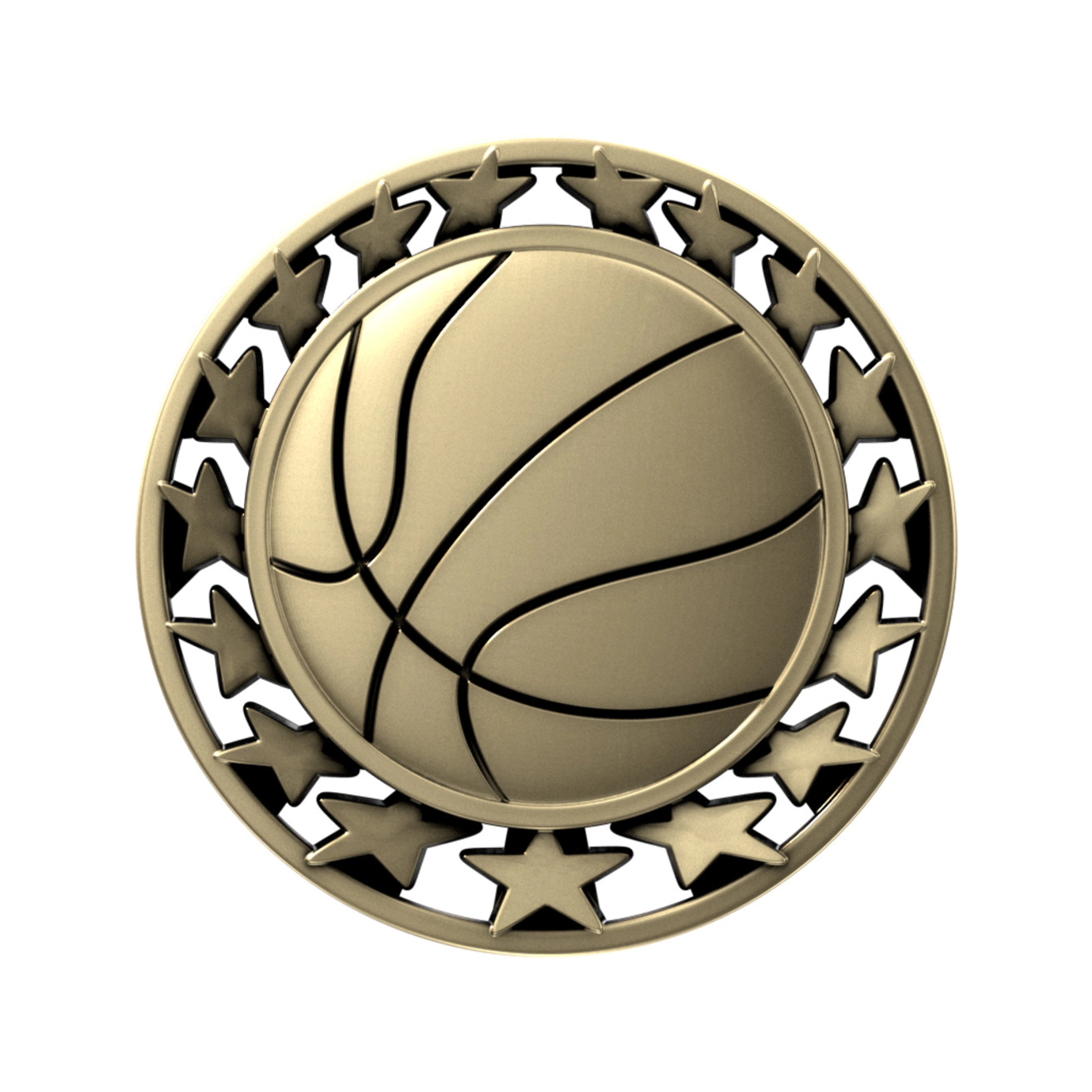 Basketball Star Medal