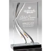 Clear Swirl Acrylic Award