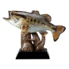 Color Bass Fishing Trophy