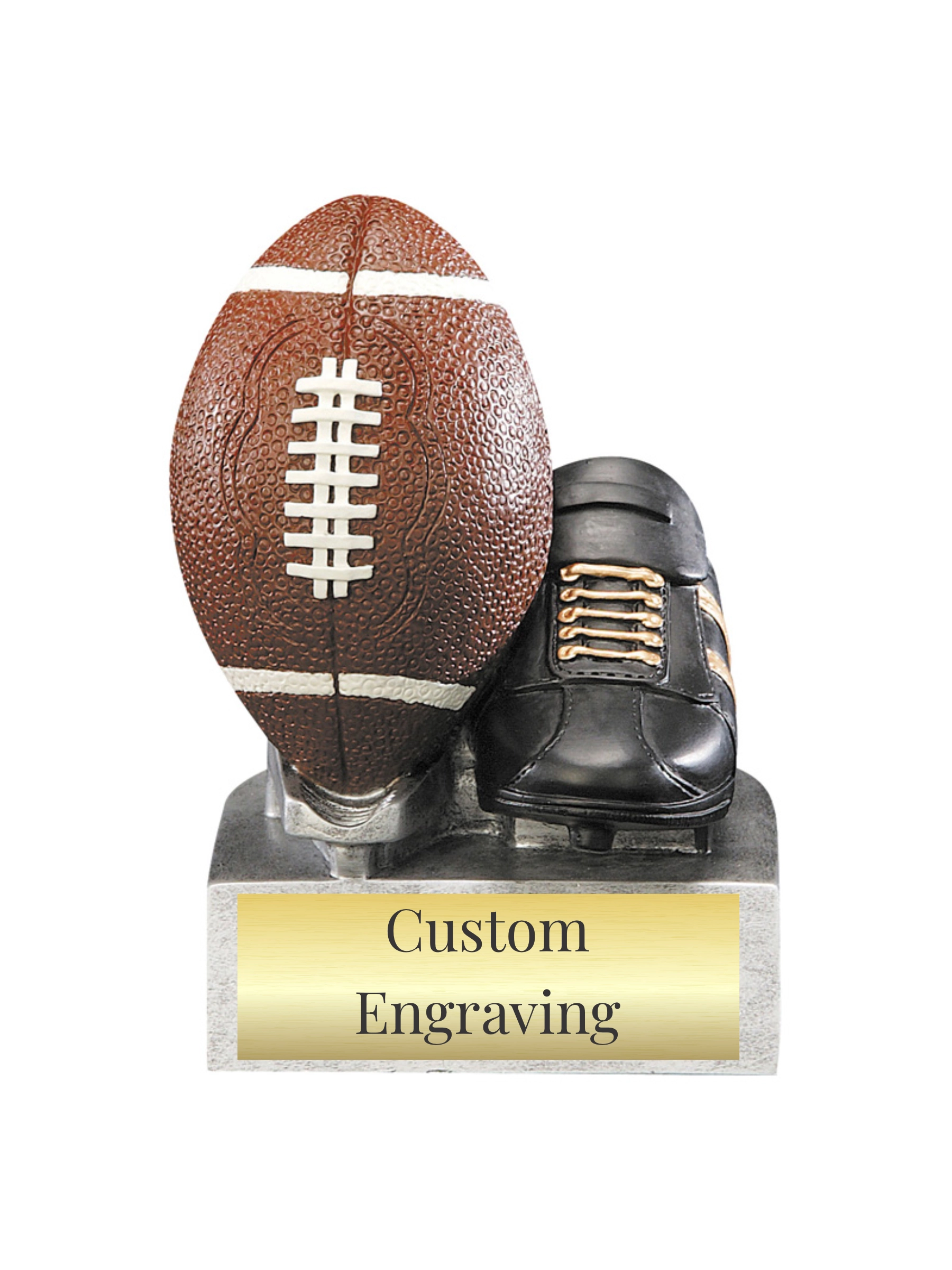 Color Resin Football Trophy