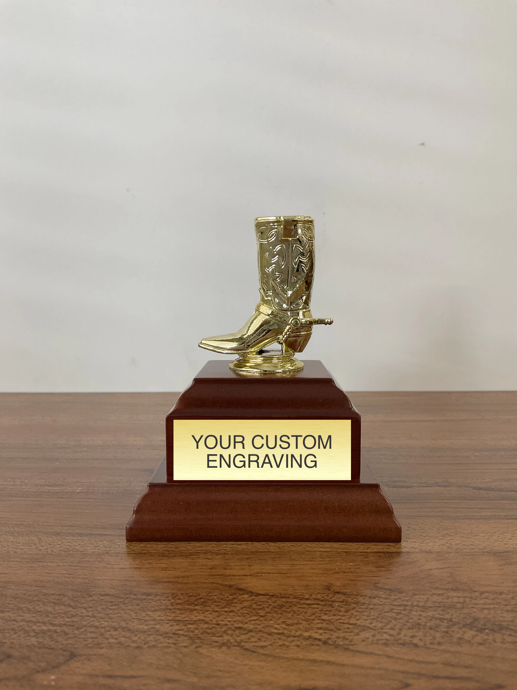 Cowboy Boot Trophy