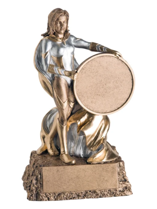 Female Superhero Trophy