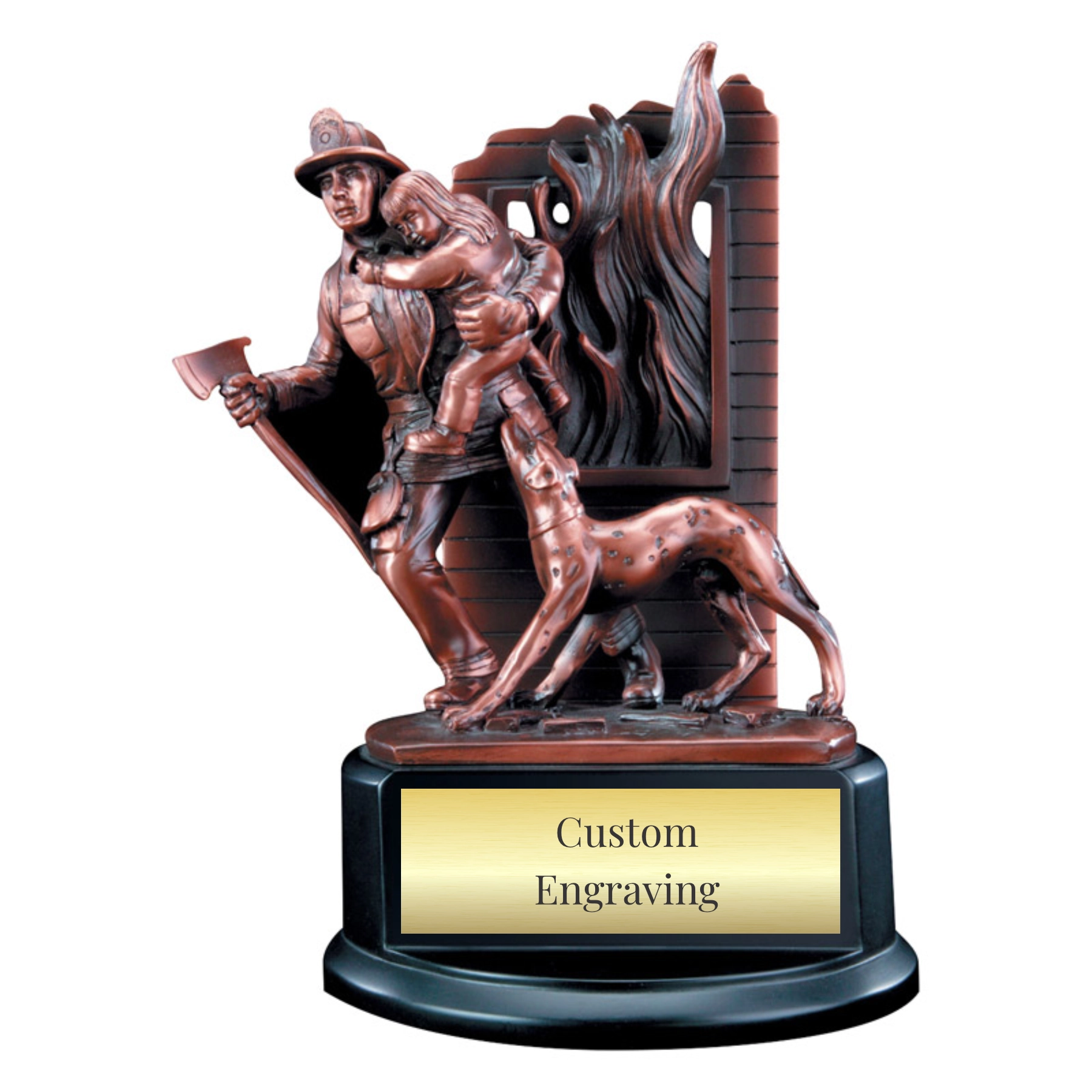 Fireman Hero Trophy