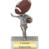 Flag Football Bobblehead Trophy