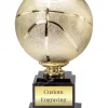 Gold Basketball Trophy