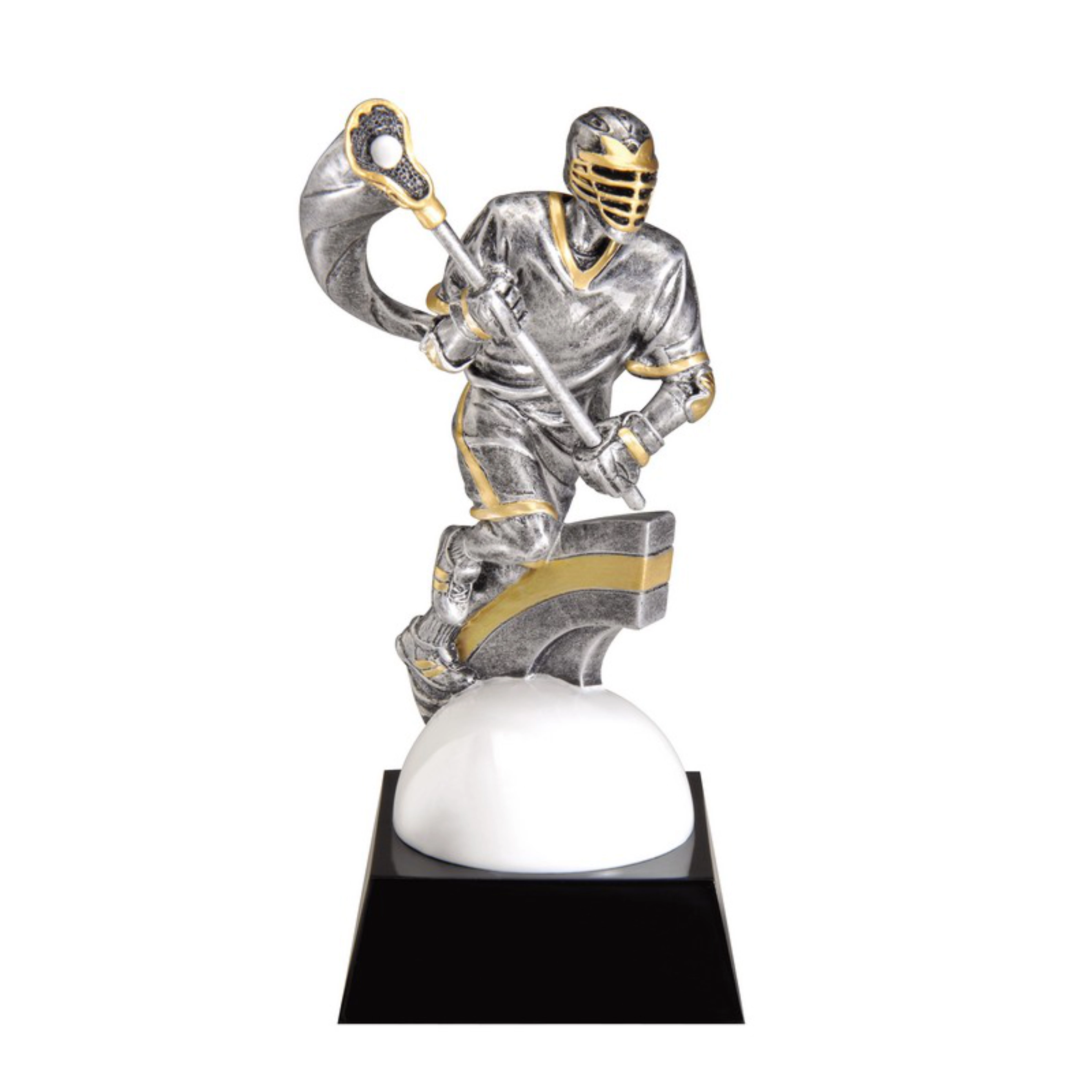 Lacrosse Motion Resin Trophy (Male)