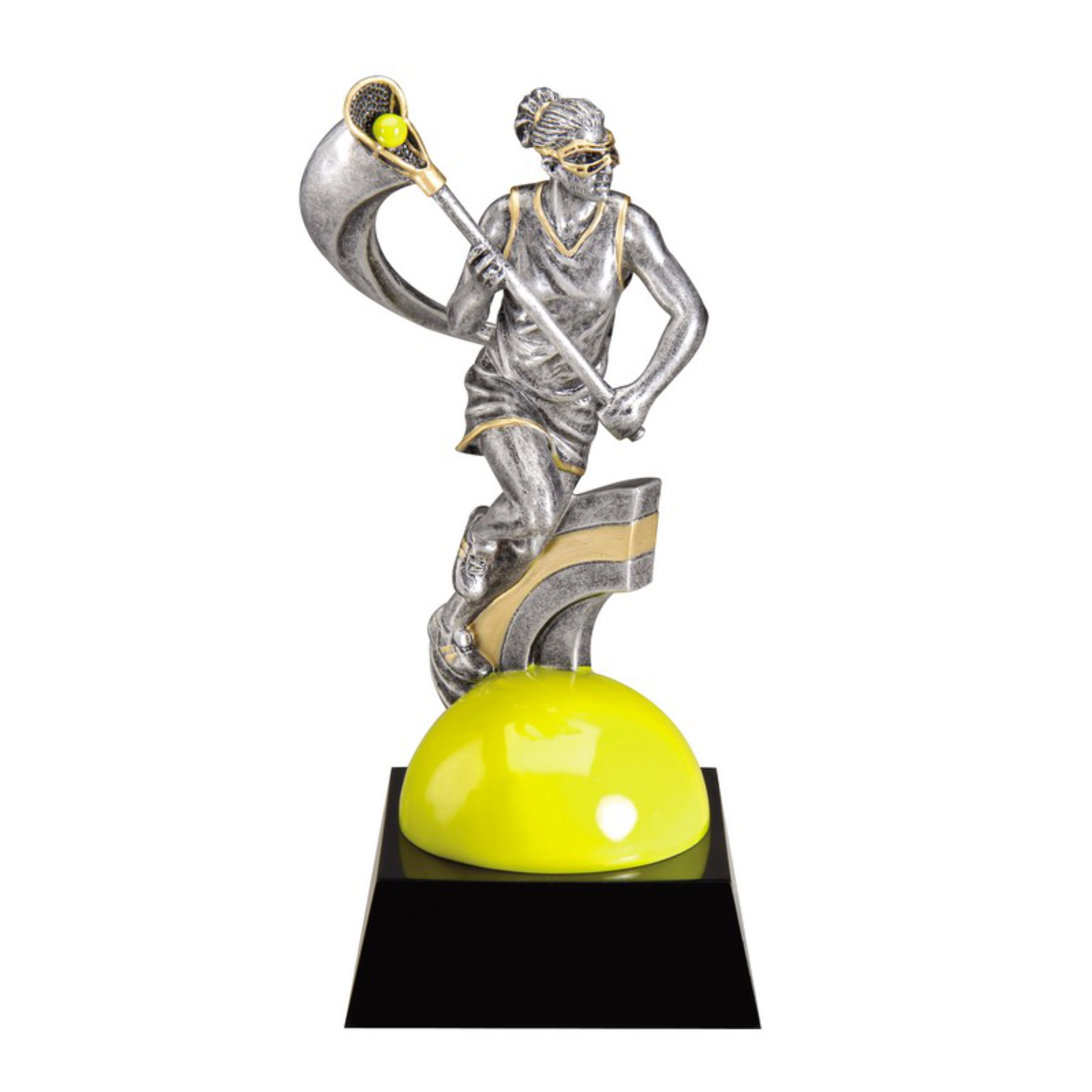 Lacrosse Motion Resin Trophy (Female)