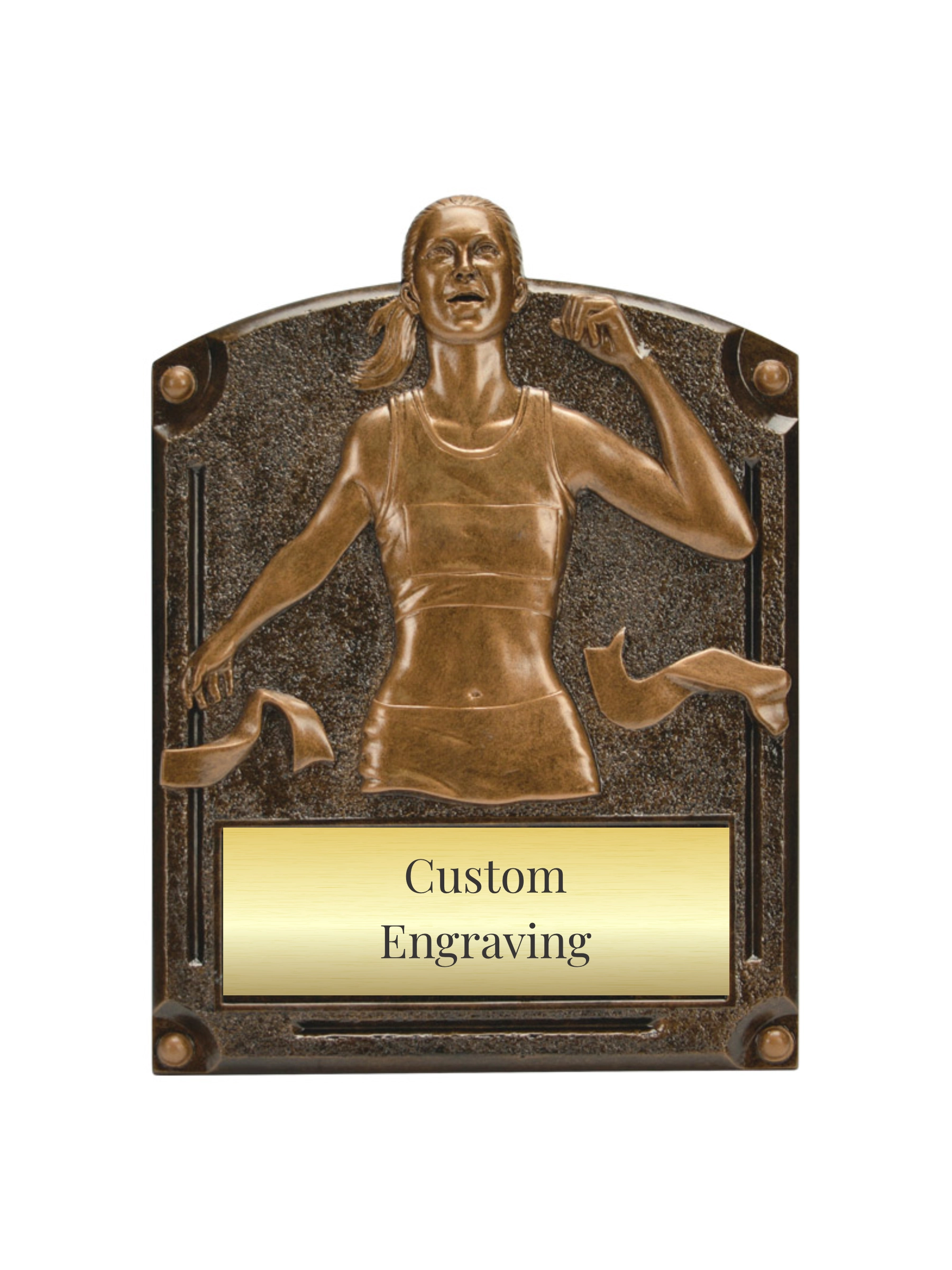 Track Legends Plaque (Female)