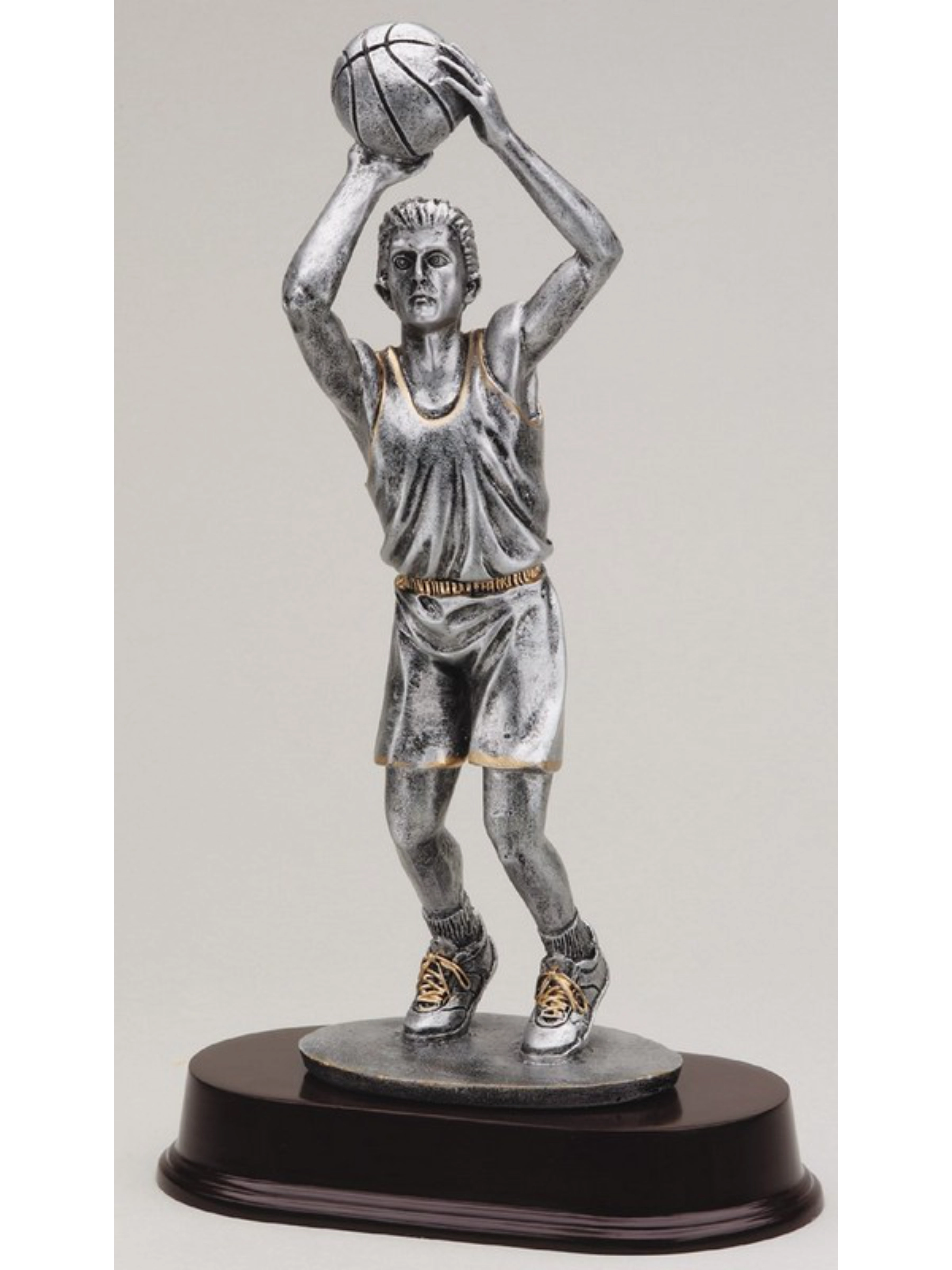 Male Basketball Jumper Trophy